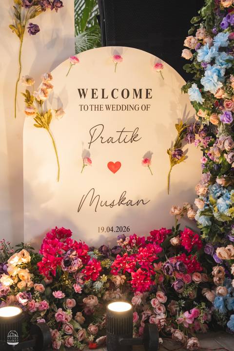Welcome board